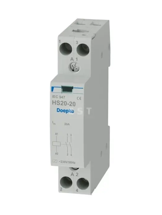 Právě uvedeno na trh | DOEPKE 09980402 Instalační stykač HS 1-230AC/20-20, 20 A, 230 V AC, kontakty 2x spínací