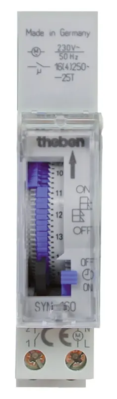 THEBEN 1600087 Analogové spínací hodiny SYN 160 E | Končí brzy