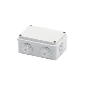 GEWISS GW44005 Rozbočovací krabice s ploch. víkem, IP55, 120x80x50mm | Ušetřete