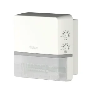 THEBEN 1010100 TECTA D180 WH Pohybové čidlo, venkovní, nástěnná montáž, rozsah detekce 180°, dosah 14 m, IP55, bílá | Nabídka