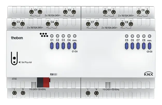 THEBEN 4940215 Spínací aktor RM 8 I KNX - Pořiďte si nyní