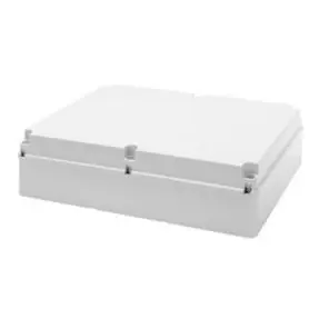 Právě přidáno | GEWISS GW44281 Rozbočovací krabice s ploch. šroub. víkem, GWT960°, IP56, 460x380x120mm