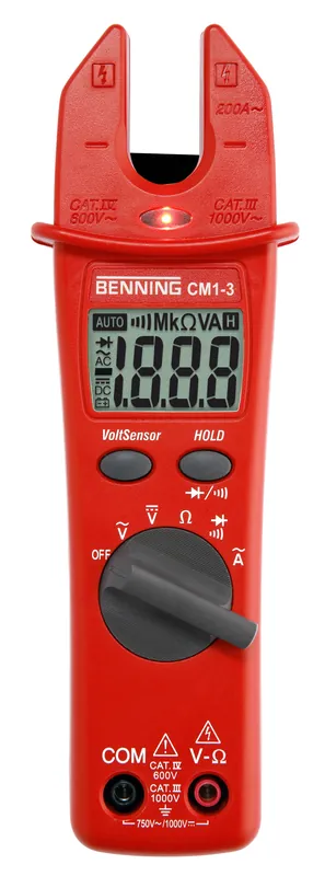 Akce | BENNING 044063 Klešťový měřicí přístroj BENNING CM 1-3