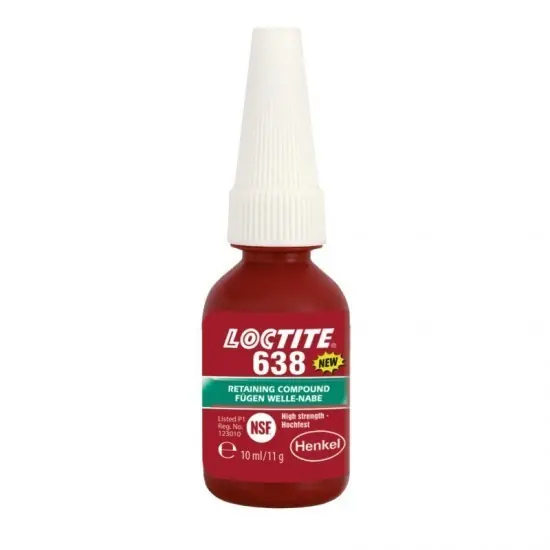 Doporučujeme - Loctite 638 10 ml upevňovač spojů vysoko pevnostní