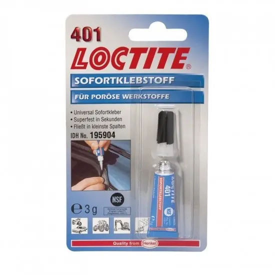 Loctite 401 3g vteřinové lepidlo | Žádaný produkt