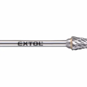Stopková fréza do kovu, konická zakulacená, pr.6x13mm/stopka 3mm, sek střední - Profesionální kvalita