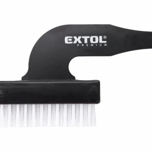 Špičkový produkt - EXTOL PREMIUM kartáč nylonový 4řadý do pilky ocasky, 185x95x25mm (d/v/š včetně úchytu)