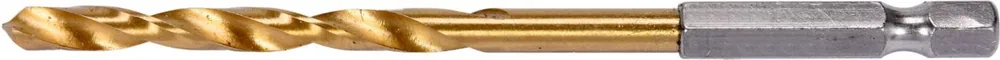 Vrták do kovu HSS-titan 9,0mm se šestihranou stopkou 1/4" Yato YT-44770 - Extra sleva