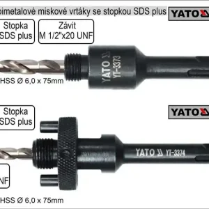 Unášeč pro bimetalové vrtáky 32-200mm s upíníním SDS Plus | Nově přidáno