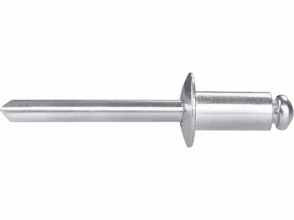 Zbývá jen pár kusů - EXTOL PREMIUM nýty trhací hliníkové sada 250ks, O 6,4x12,7mm plochá hlava 8813874