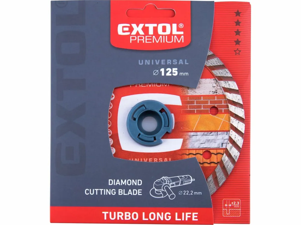 Profesionální kvalita - Kotouč diamantový Long Life turbo 125mm