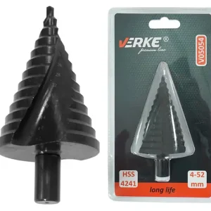 VERKE Vrták stupňovitý 4-52mm - Cenová bomba