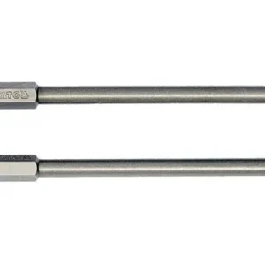 Bezpečnostní bity, Spanner, ploché, s výřezem, šíře 4 a 8 mm, 1/4" , délky 100 mm, Yato - Vysoká kvalita