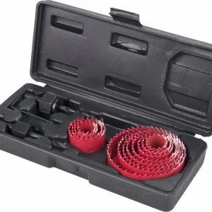 Populární - EXTOL PREMIUM vrtáky vykružovací korunkové, 12průměrů O 19-76mm 8801606