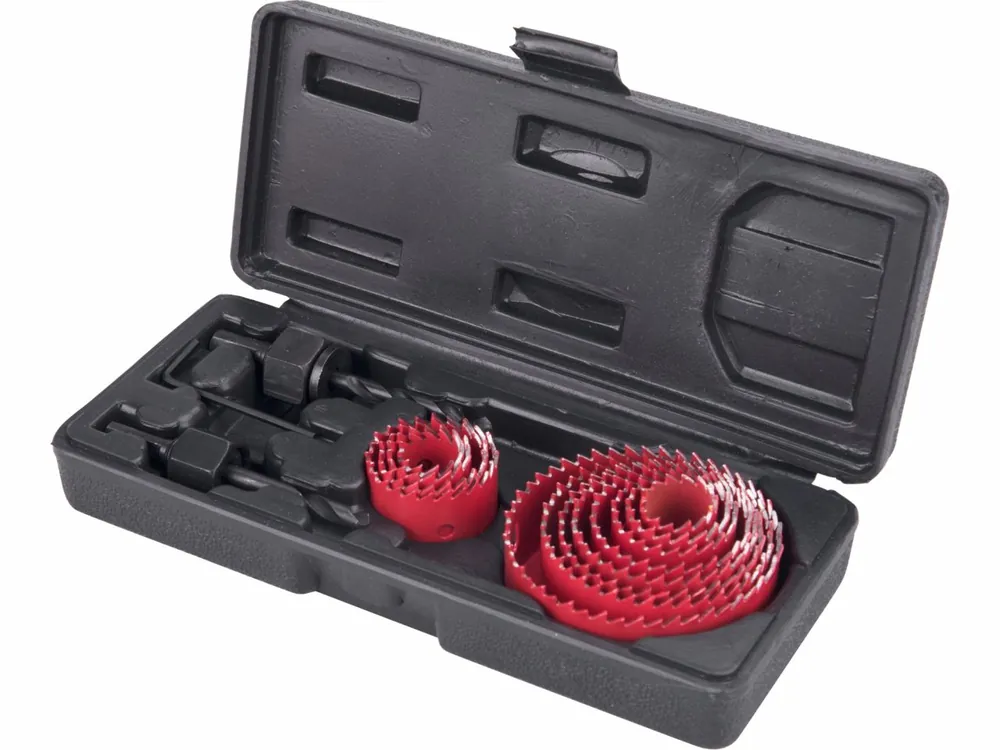 Populární - EXTOL PREMIUM vrtáky vykružovací korunkové, 12průměrů O 19-76mm 8801606