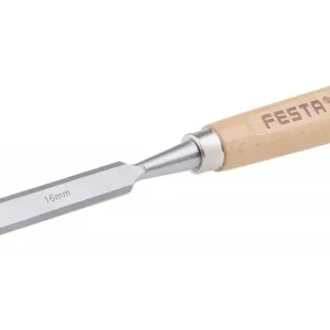 FESTA Dláto s bukovou rukojetí, kovaná čepel CrV, šířka 16mm - Výhodná nabídka