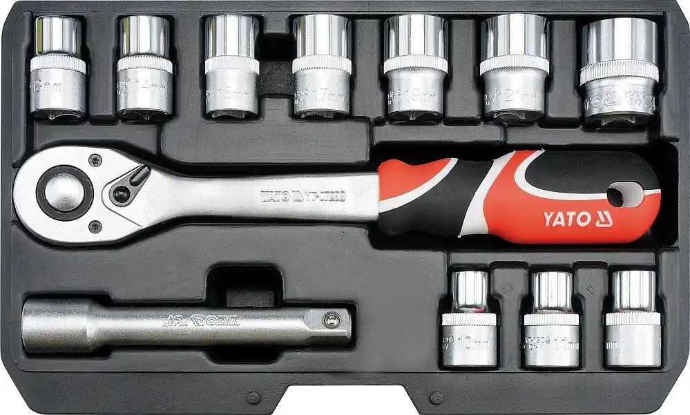YATO Gola sada 1/2" 12 ks YT-38671 - Velká sleva