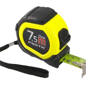Nově k dispozici - FESTA Metr svinovací 7,5m, šířka 25mm, s magnetem