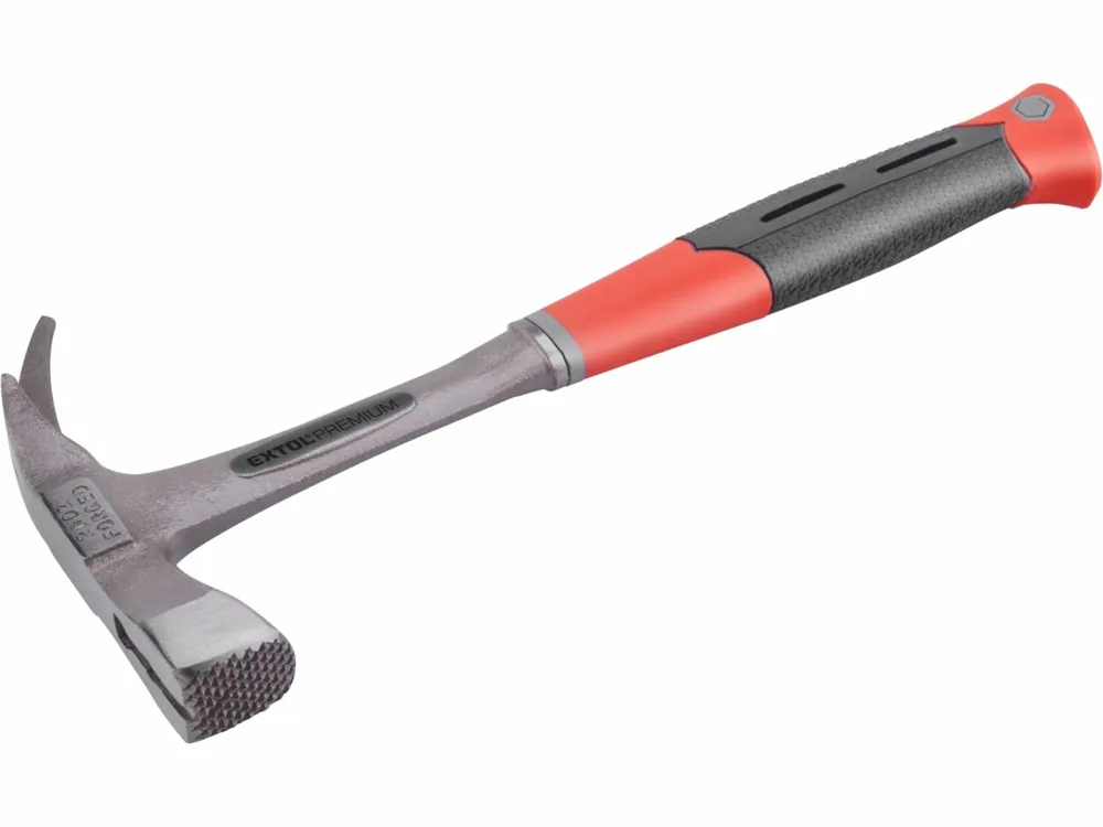 Rychlé odeslání - kladivo pokrývačské ANTI-SHOCK, 567g, kované z jednoho kusu, s magnetem, EXTOL PREMIUM