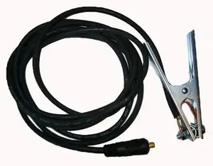 Ihned k dispozici - Kabel 3m/16mm, 10-25 se zemnící svěrkou, zemnící kleště ke svářečkám do 300A