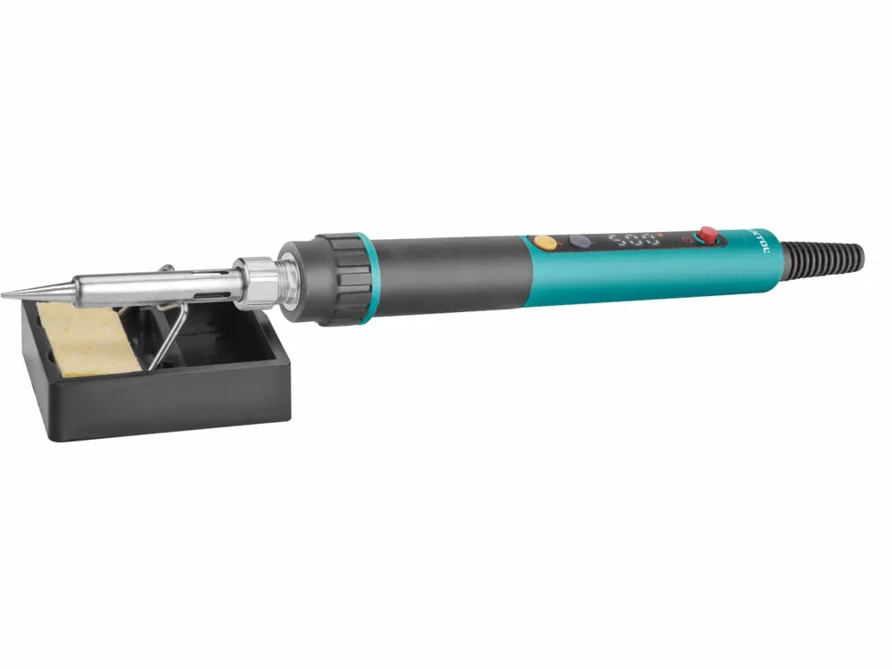 Zvýhodněná cena - EXTOL INDUSTRIAL pájka hrotová s digitální regulací a kalibrací, 70W 8794510