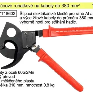 Bezpečná platba - Kleště ráčnové rohatkové na kabely do průřezu 380mm2