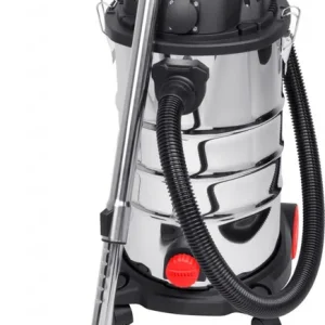 Ušetřete | STREND PRO MWD206S Průmyslový dílenský vysavač 1200W, 30l, oklep filtru