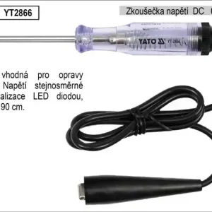 Nový produkt - Zkoušečka napětí DC 6-12V Yato