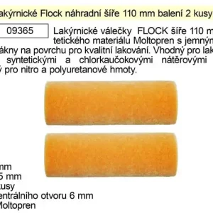 Špičkový produkt - Váleček lakýrnický Flock 110 mm náhradní sada 2 kusy