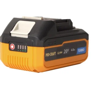 PROCRAFT Akumulátorová baterie 20V Li-ion 4000mAh Turbo - Novinka v nabídce