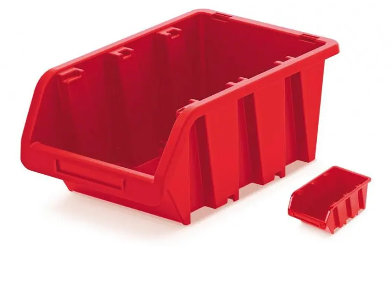 Plastový úložný box k organizéru ČERVENÁ 90x120x195mm KTR20-3020 | Cenový hit