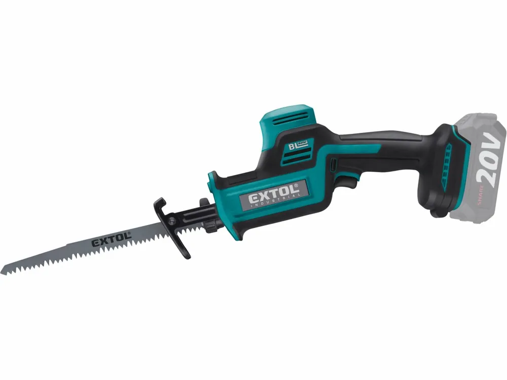 Využijte nabídku - EXTOL INDUSTRIAL pila ocaska aku SHARE20V, BRUSHLESS, bez baterie a nabíječky 8791829