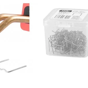 Objednejte dnes - STREND PRO spona - vlnka plochá 0,8mm - pro svářečku plastů, 100 ks