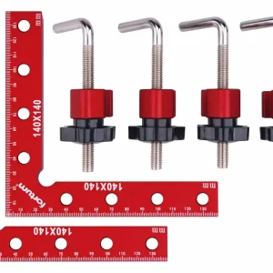 Extra sleva - FORTUM L-svorky rohové/90° sada 2ks, 140x140mm 4784120
