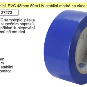 Nenechte si ujít nabídku | Páska lepící PVC 48mm/ 50m UV stabilní modrá na okna