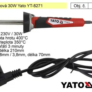 Pájka hrotová 30W Yato YT-8271 | Přidat do košíku
