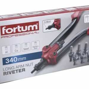 FORTUM kleště nýtovací pákové, na maticové nýty M3-M12, 340mm 4770633 - Expresní doručení