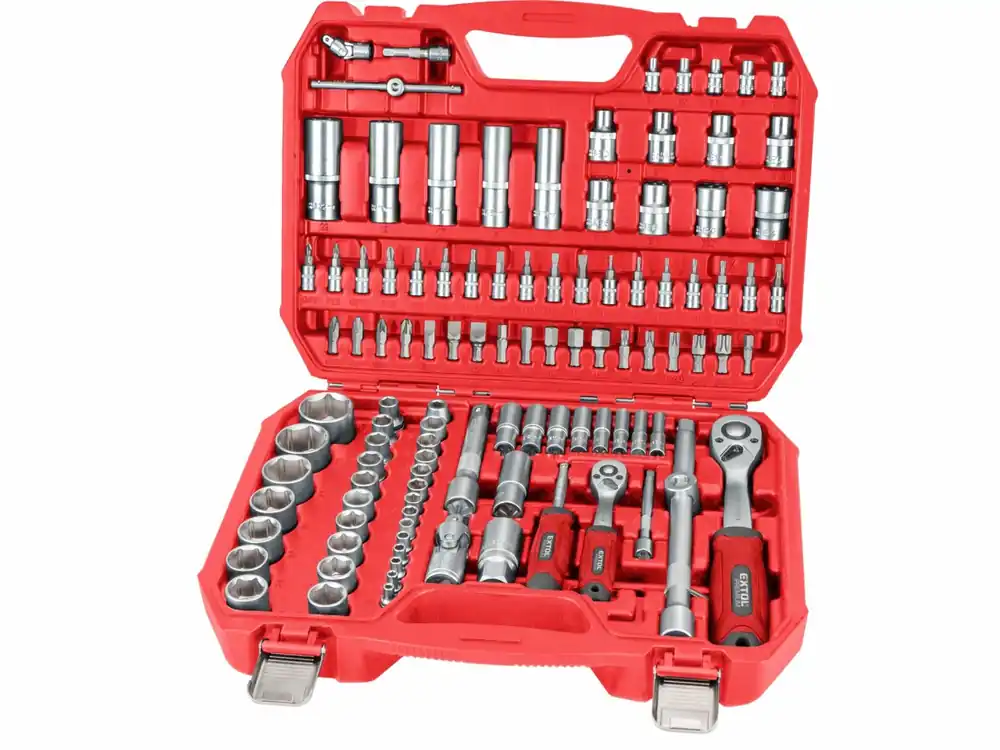 Rychlé odeslání | EXTOL PREMIUM Gola sada 110ks, 1/4", 1/2" 8818338