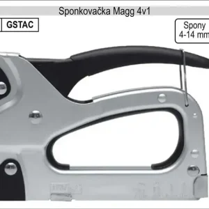 Sponkovačka Magg Profi pro spony i hřebíky 4 - 14 m | Kupte dnes