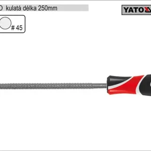 Rašple YATO kulatá délka 250mm | Cena od výrobce