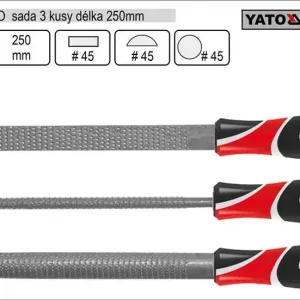 Rašple YATO sada 3 kusy délka 250mm | Snadný nákup