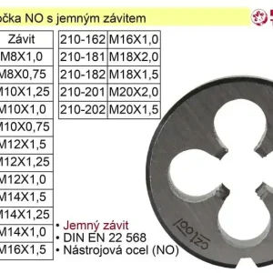 Nízká cena | Závitové očko M18x1,5 NO jemný závit