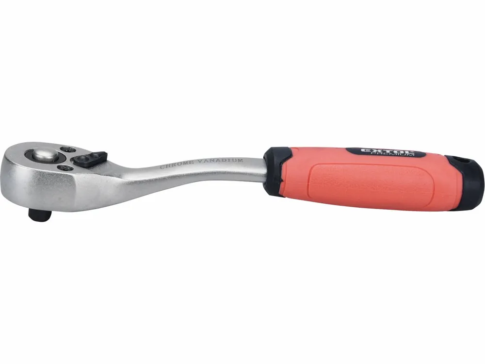 EXTOL PREMIUM ráčna tvarovaná, 45 zubů, 1/4", L 153mm, Crv 8816454 | Akce končí brzy
