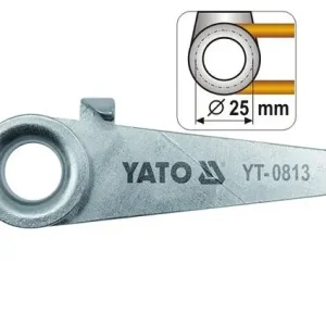 Přípravek na ohýbání trubek Al, Cu, pro průměr 6 mm délka 125 mm Yato | Do košíku