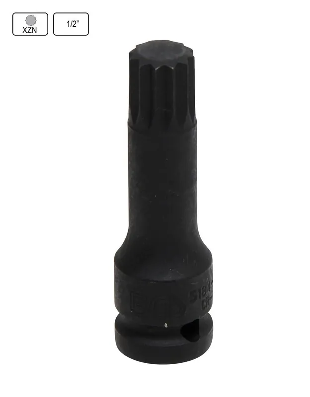 Koupit online - BGS Technic Gola ořech XZN M18 kovaný 1/2", délka 78 mm