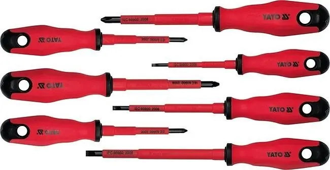 Šroubováky elektrikářské, VDE, sada 7 kusů, Yato | Top produkt