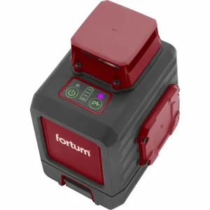 Extra sleva - Křížový laser 2D 360° zelený paprsek, samonivelační FORTUM 4780214