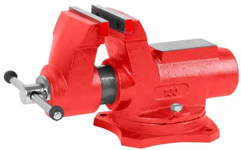 STREND PRO Profi svěrák 150 mm dílenský stolní zámečnický otočný, SG ocel - Objednat nyní
