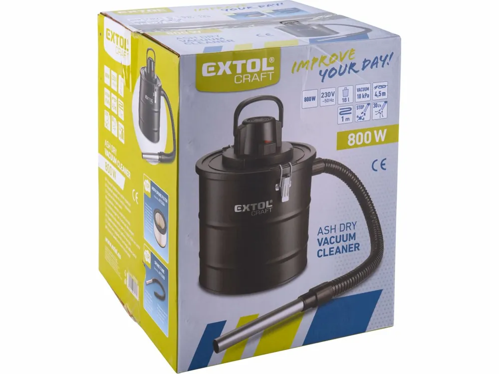 vysavač popela krbový, 18l, EXTOL CRAFT - Akční cena
